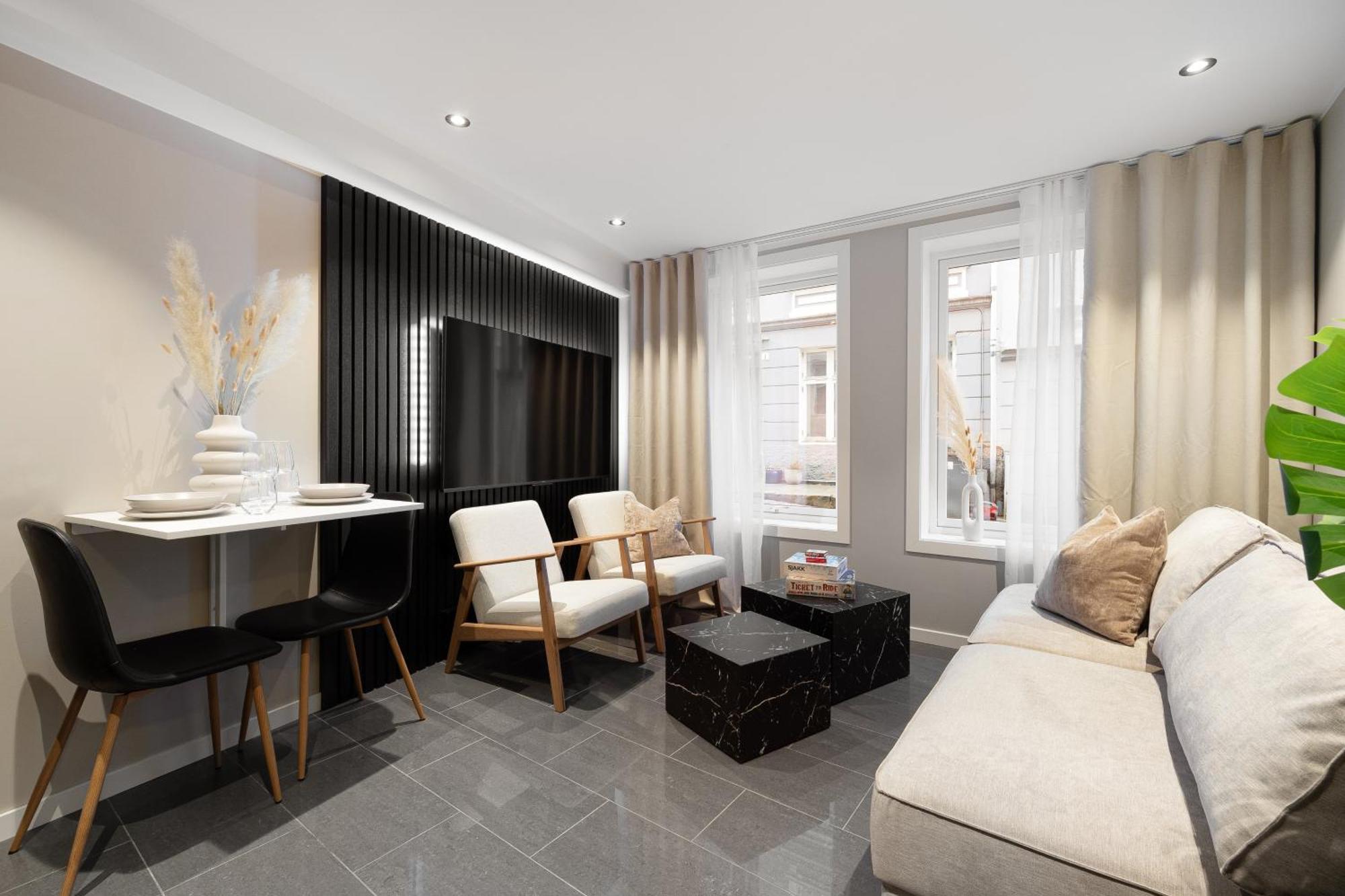 ברגן Renovated Jan 24 - Queen Beds - Behind Bryggen מראה חיצוני תמונה