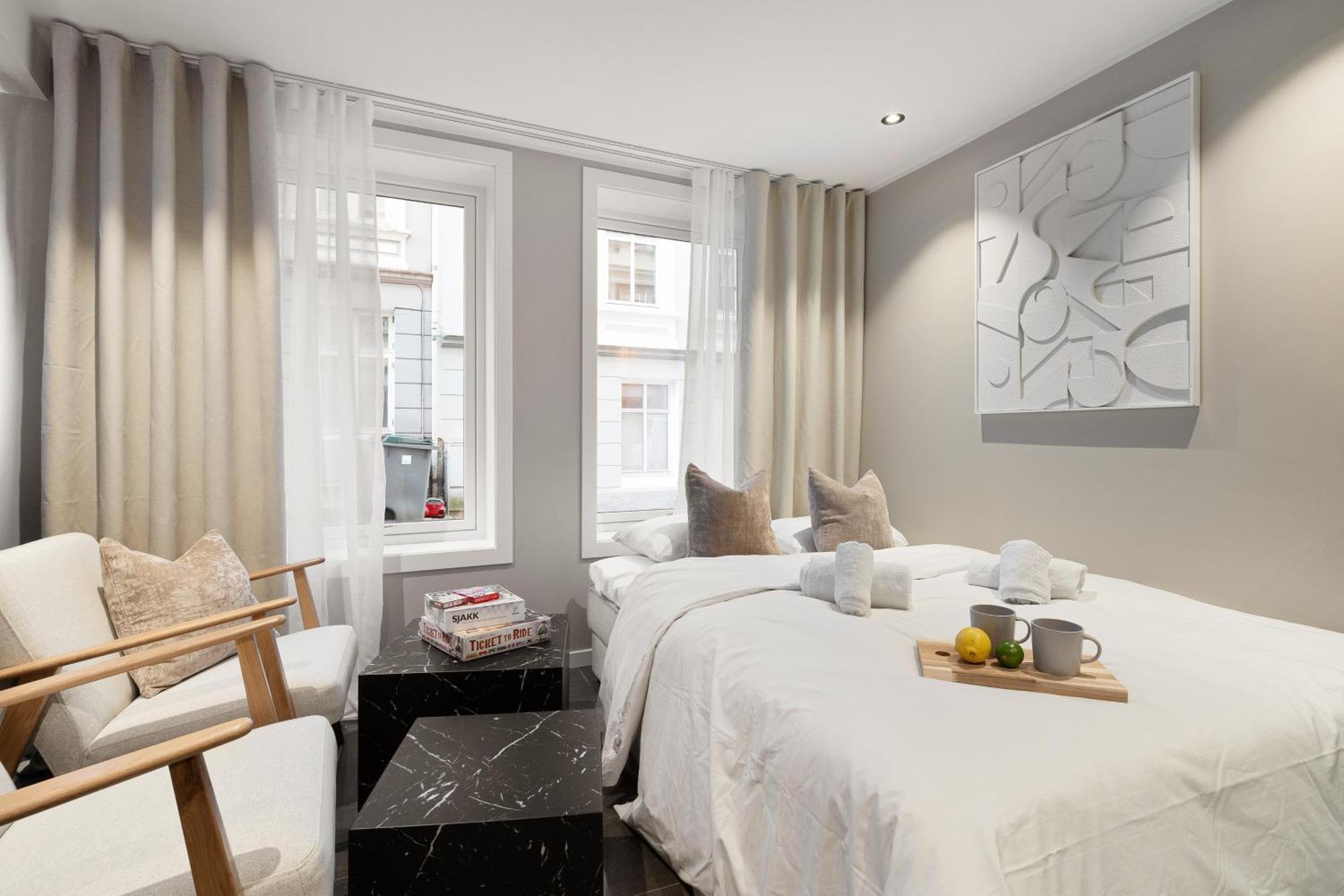 ברגן Renovated Jan 24 - Queen Beds - Behind Bryggen מראה חיצוני תמונה